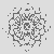 Faszinierendes Mandala mit floralem Design und eleganten Blättern Ausmalvorlage für kreative Träumer und künstlerische Farbinspirationen