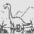 Faszinierender Diplodocus am ruhigen Wasserlauf Ausmalbild für kleine Entdecker in Dinosaurier-Laune