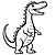 Kindgerechtes Dinos-Bastelmotiv für kleine Künstler