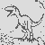 Albertosaurus-Motiv