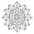 Rundes Mandala kostenlos