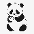 Bezaubernder Panda mit Galiamelonen und Ball Ausmalmotiv für kreative Tierliebhaber