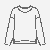 Klassischer Damen-Pullover mit elegantem Design Malvorlage für stilverliebte kleine Künstler
