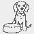 Einzigartiges Beagle-Ausmalbild zum kreativen Gestalten