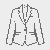 Eleganter Damen-Blazer mit schickem Ein-Knopf-Design Ausmalbild für stilbewusste Kreativlinge