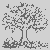 Der große Apfelbaum mit Korb und Schmetterlingen Ausmalbild fuer kleine Entdecker