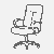 Eleganter Bürostuhl mit stilvollem Design Malvorlage für junge Ideenfinder