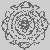 Bewundertes Mandala Mix mit floralen Details Ausmalmotiv für neugierige Farbträumer auf künstlerischen Abenteuerreisen