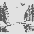 Schwebender Adler über glitzerndem See Ausmalmotiv für junge Naturfreunde