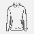 Klassischer Herrenpullover mit coolem Reißverschluss Ausmalbild für fashionbegeisterte Entdecker