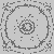 Verzaubertes Mandala mit blühenden Sternen und harmonischen Formen Ausmalvorlage für künstlerische Entdecker und kreative Träumer