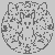 Gefühlvolles Mandala mit majestätischem Fuchs und symbolischen Elementen Ausmalvorlage für kleine Künstler und kreative Abenteurer