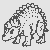 Stolzer Ankylosaurus in majestätischer Landschaft Ausmalbild für junge Dino-Abenteurer