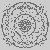 Fasziniertes Mandala mit hypnotisierenden Mustern Malvorlage für kreative Köpfe und kleine Meditationsfreunde