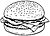 Hamburger Ausmalbild
