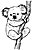 Koala Ausmalbild