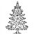 Tannenbaum Ausmalbild